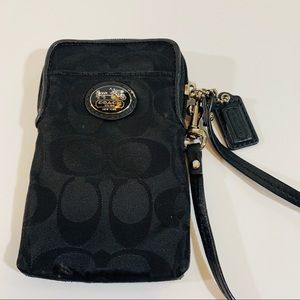 Coach Phone Wristlet